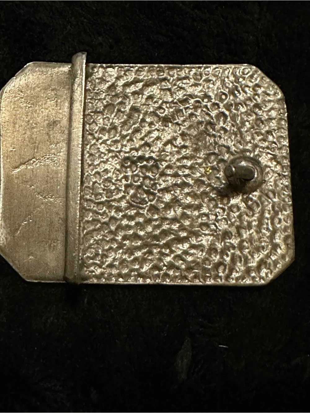 SMU Mustang Silver Tone  BELT BUCKLE Collectable piece